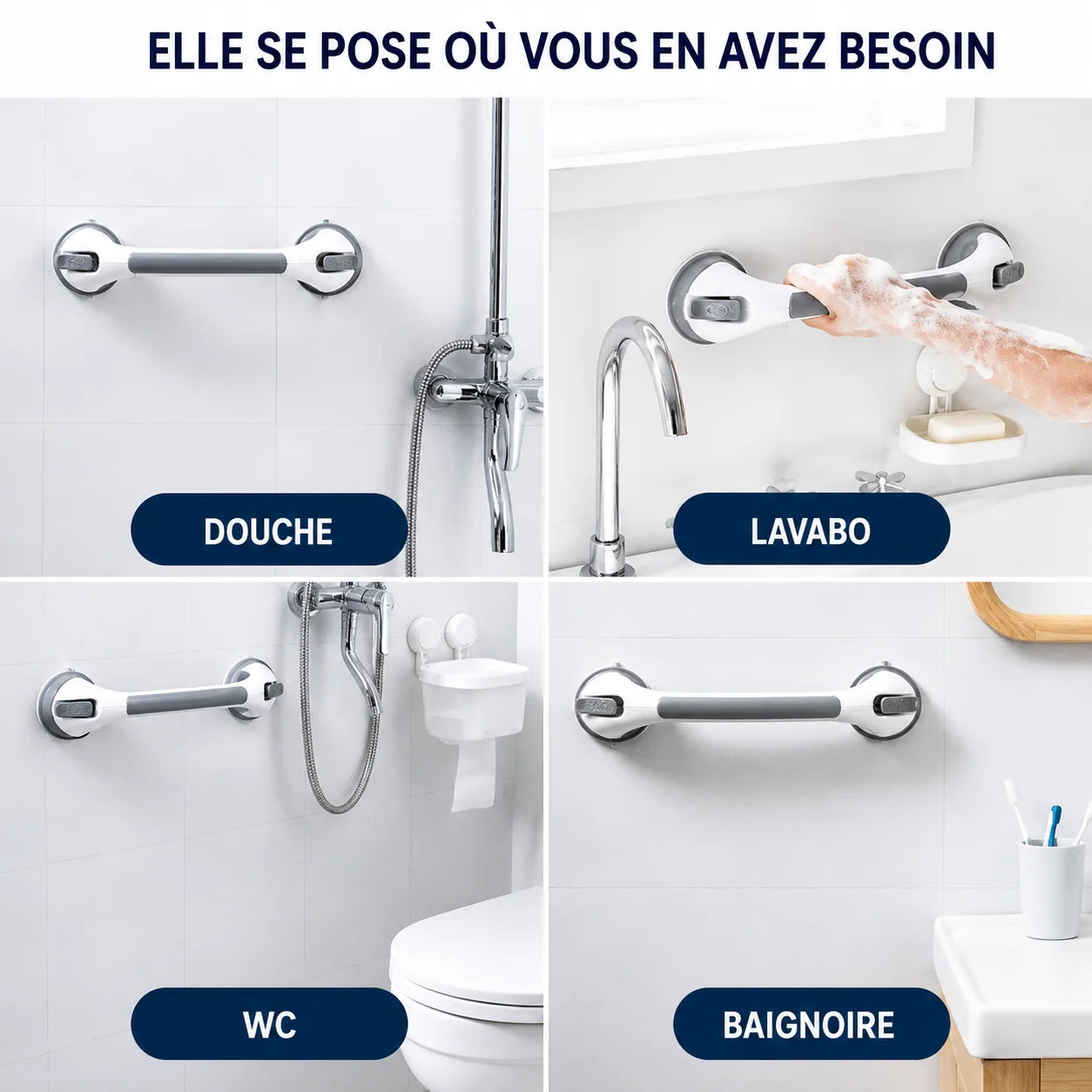 Barre d'Appui Douche & Baignoire