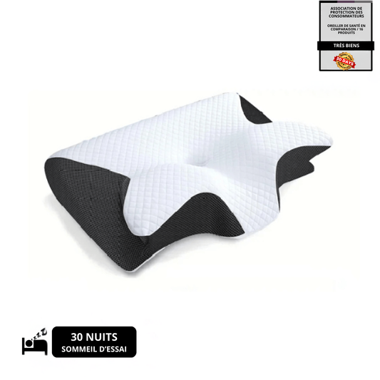 Confort de sommeil ergonomique pour le soulagement de la douleur – Coussin de rêve orthopédique