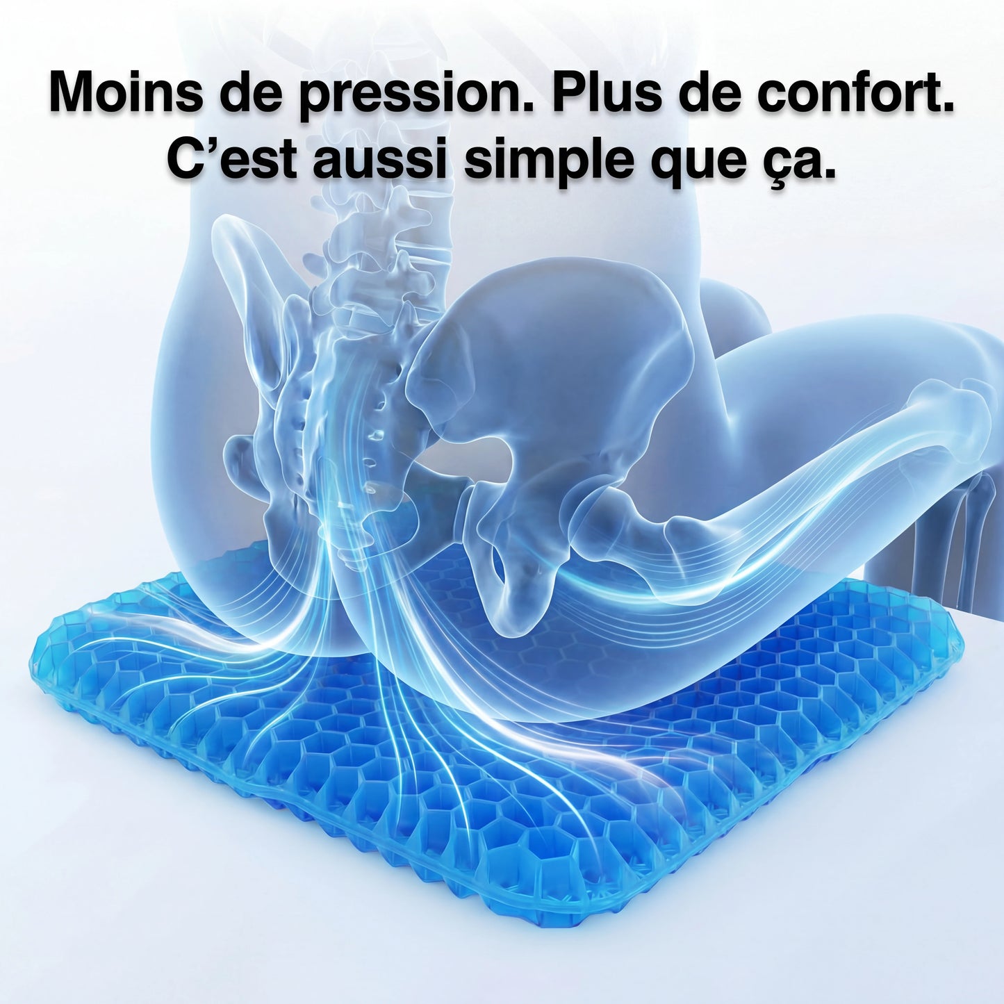 ASSŌRA™— Le coussin gel nouvelle génération